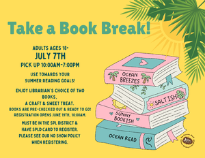 Adult Take a Book Br